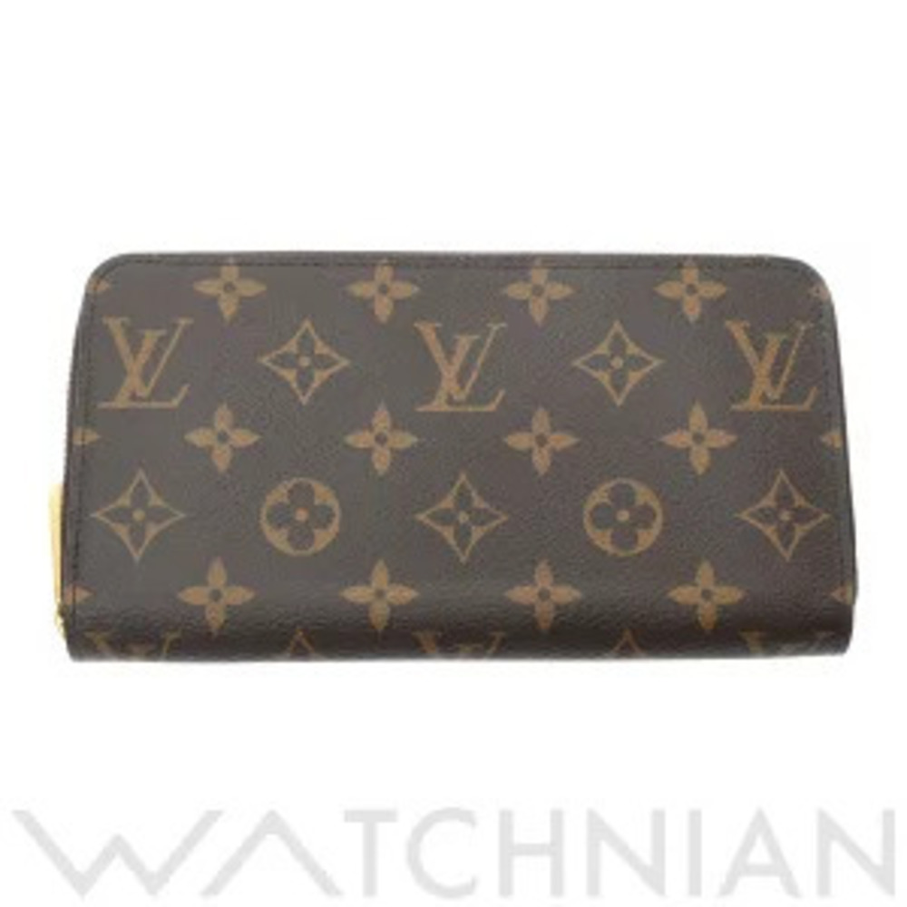 Louis Vuitton Monogram Zippy Wallet Armagnac Canvas Long